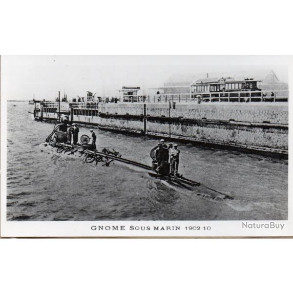Carte Postale Sous-Marin Gnome 1902 -N�8096
