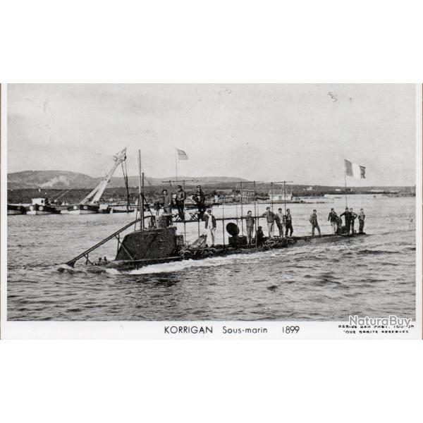 Carte Postale Sous-marin KORRIGAN 1899 -N�8098