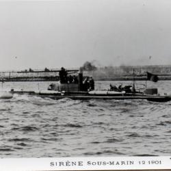 Photographie sous-marin Sir&egrave;ne 12 1901 -N&deg;8099