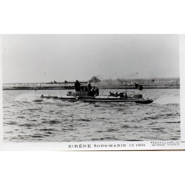 Photographie sous-marin Sir�ne 12 1901 -N�8099