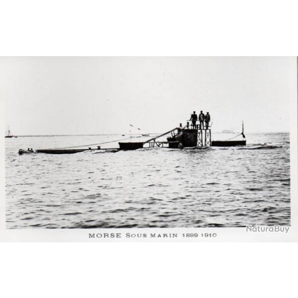 Carte Postale Sous-Marin Morse 1899-1910 N�8100