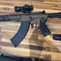Carabine CMMG Banshee MK47 K 12,5" MP Midnight cal.7,62x39