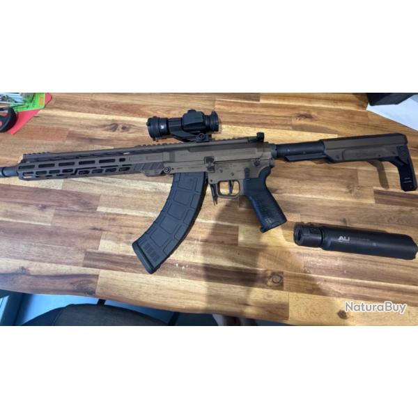 Carabine CMMG Banshee MK47 K 12,5" MP Midnight cal.7,62x39