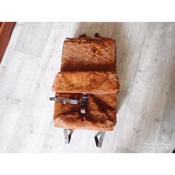 Sac � poils, havresac suisse. Mod�le �troit, pas courant