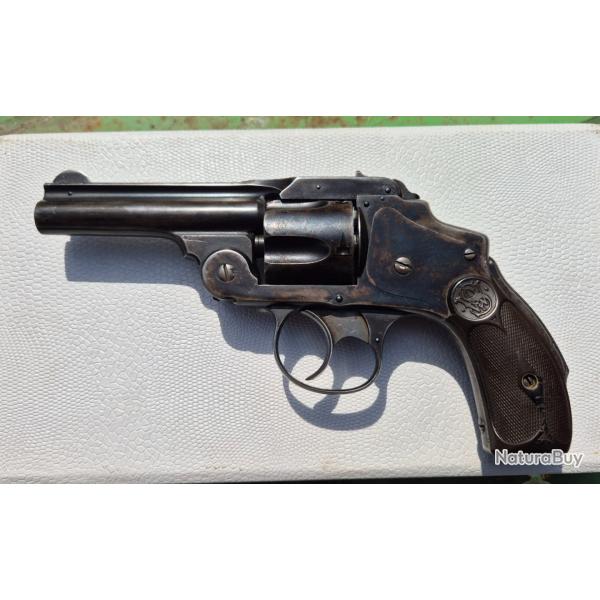 Revolver 38 PN Smith &Wesson Lemon Squeezer. 1877/1880 2 th model ?Superbe etat d'origine.