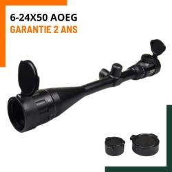 Lunette de vis&eacute;e 6-24x50 AOEG 11 et 22mn - Garantie 2 ans - Livraison rapide