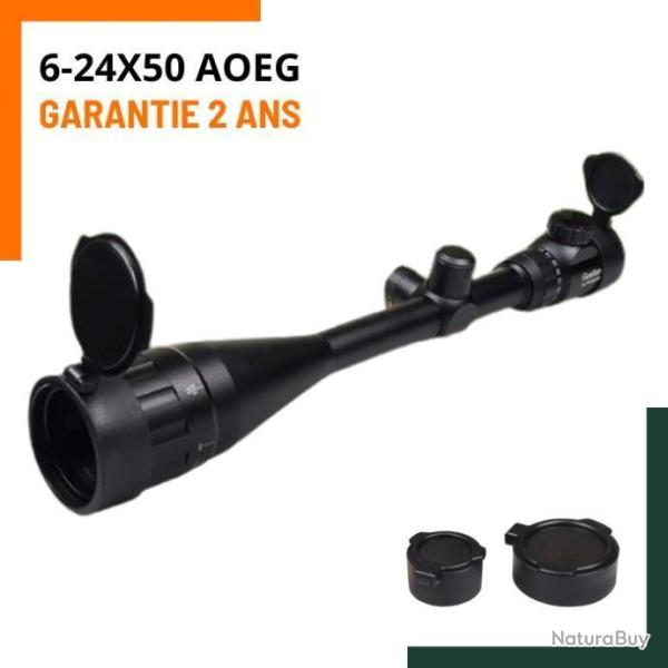 Lunette de vis�e 6-24x50 AOEG 11 et 22mn - Garantie 2 ans - Livraison rapide