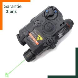 Lampe laser vert avec Lampe LED puissante - Tactique, Haute visibilit&eacute; - Garantie 2 ans