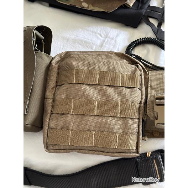 Poche NFM general purpose pouch + Porte chargeur Tasmanian tiger PA