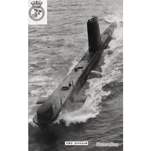 Carte postale HMS Opossum, sous-marin de classe Oberon -N�8103