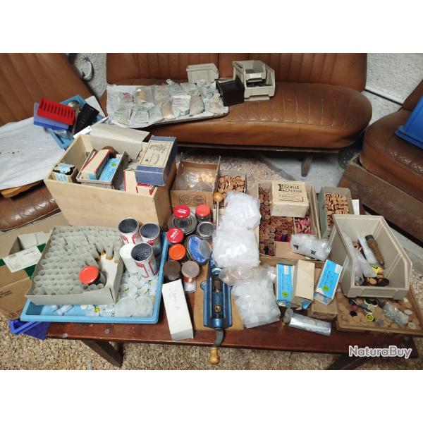 Mat�riel de rechargement cartouches