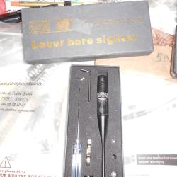R&eacute;glage lunette avec pointeur laser