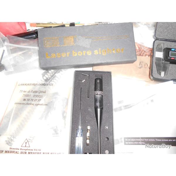 R�glage lunette avec pointeur laser