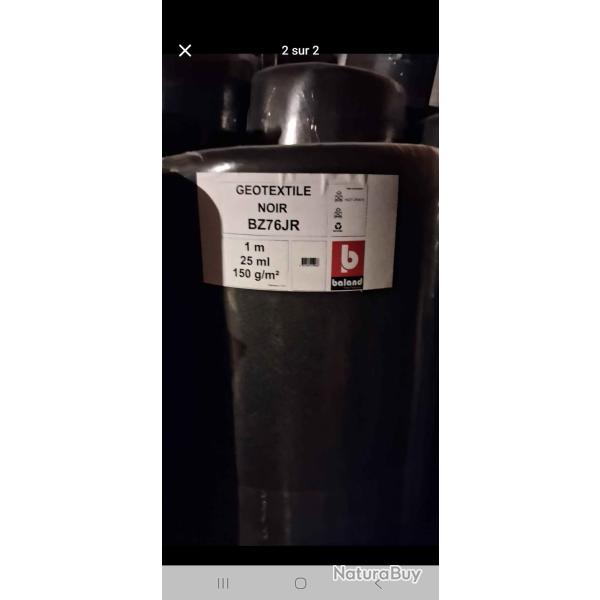 Rouleaux G�otextile 1m X 25m neuf