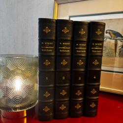 Michel Morphy / Le commandant Marchand et ses compagnons &agrave; travers l'Afrique / 4 tomes reli&eacute;s &agrave; coin