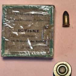 une tr&egrave;s rare  7 mm Devisme petite amorce ,sortie de cette boite , En D