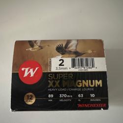 Cartouche Super XX magnum cal 12 89mm N'2