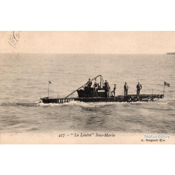 Carte Postale 437."La Loutre" Sous-Marin -N�8110