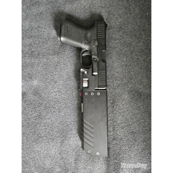 Glock 19 Gen 5 Umarex/VFC GBB + Traceur Genesis