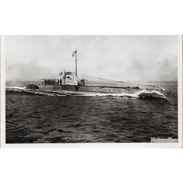 Carte postale Sous-Marin type "Psych�" Cherbourg -N�8112