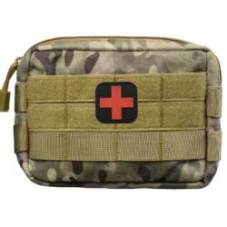 Sacoche tactique 2 polyvalente et multifonctionnelle - Camo - avec patch N/R - Liv. gratuite (1)