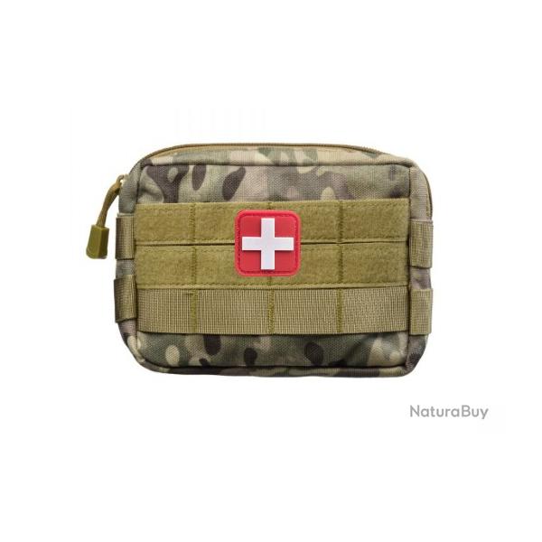 Sacoche tactique 2 polyvalente et multifonctionnelle - Camo - avec patch R/B - Liv. gratuite (1)