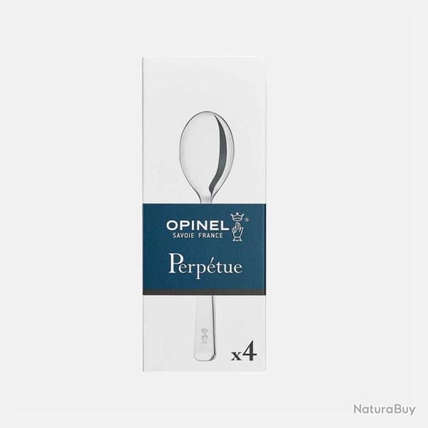 Opinel Boite de 4 petites cuill�res inox � caf� Perp�tue
