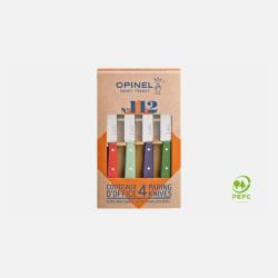 Opinel Coffret de 4 Couteaux N&deg;112 Couleurs Paysage