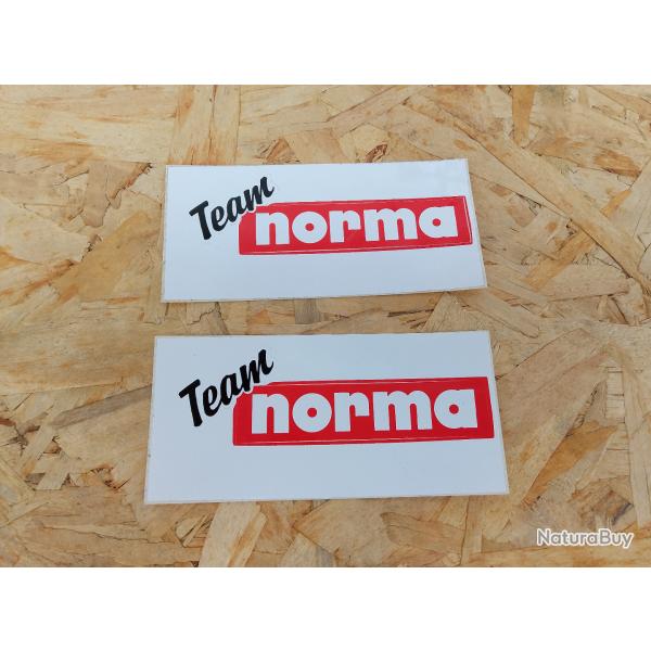 Autocollants NORMA Team