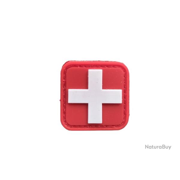 Patch M�dical - Croix Rouge/Blanche - velcro - Livraison gratuite