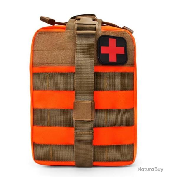 Trousse de secours Orange - Livraison gratuite