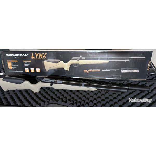 Carabine PCP Snowpeak Lynx synth�tique 4.5 mm 19.9 J
