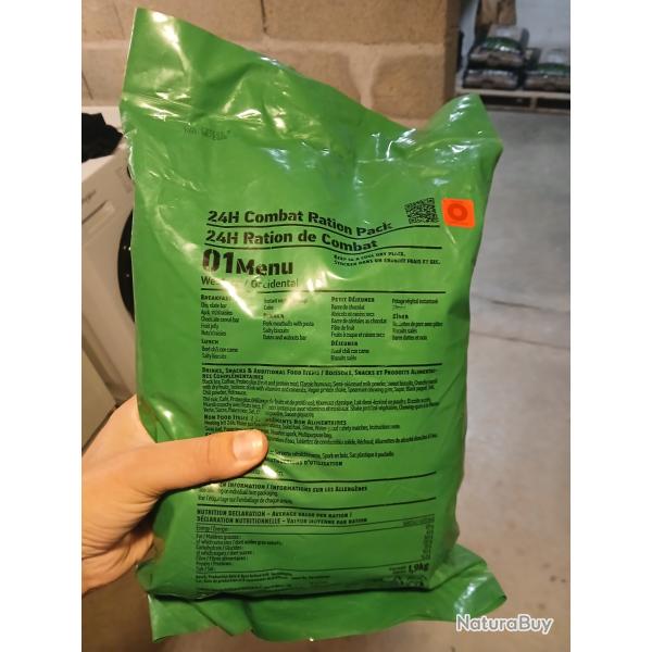 Lot de 3 rations