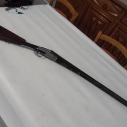 FUSIL DE CHASSE JUXTAPOSE A PLATINE ...CALIBRE 12/70