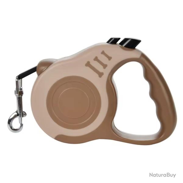 Laisse Automatique 5 m�tres pour chien Coloris CAF�