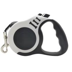 Laisse Automatique 5 m&egrave;tres pour chien Coloris BLANC