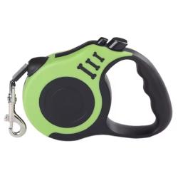 Laisse Automatique 5 m&egrave;tres pour chien Coloris VERT