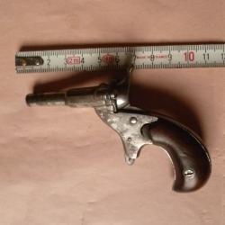 SUPERBE PETIT PISTOLET DE CYCLISTE EN CALIBRE 22,TR&Egrave;S BON ETAT , CAT&Eacute;GORIE D