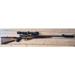 TOZ 78-04 .22 LR filet&eacute;e + lunette 3-9x40 + silencieux SAK - 1&egrave;re main - Pr&ecirc;te &agrave; tirer