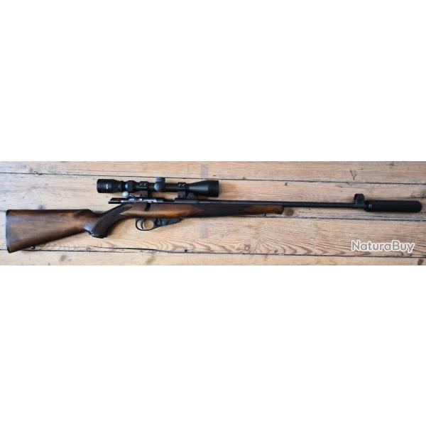 TOZ 78-04 .22 LR filet�e + lunette 3-9x40 + silencieux SAK - 1�re main - Pr�te � tirer