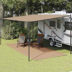 Tapis de tente 250x500 cm Taupe