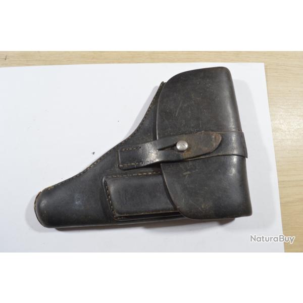 Holster Revolver / Pistolet Etui / holster  police de Hambourg a restaurer Walther PP  (12)
