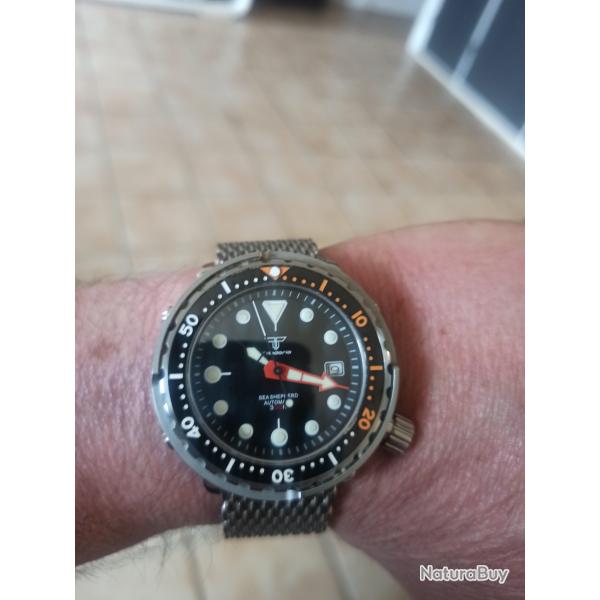 montre de plong�e Tantorio Automatique 300Metres