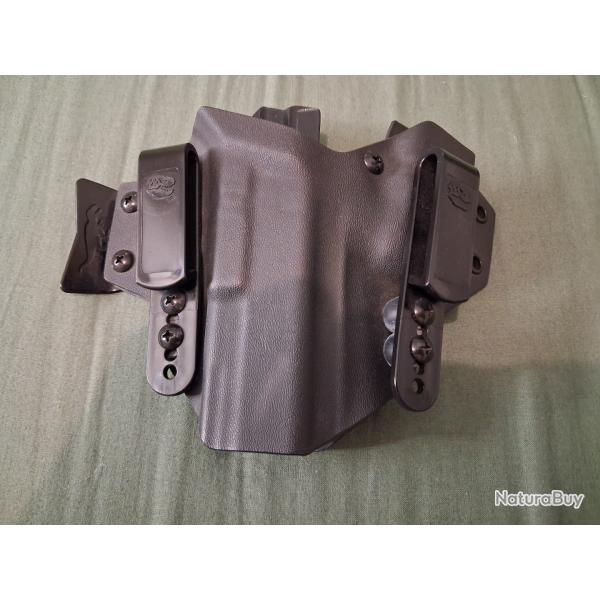 Holster IWB T.Rex Arms Glock 17 avec emplacement de chargeur