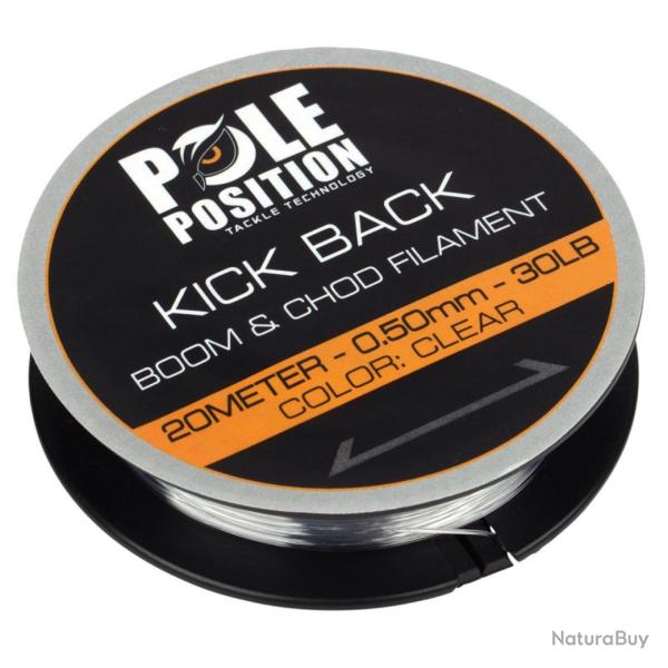 POLE POSITION KICK BACK BOOM AND CHOD FILAMENT 0.50 MM POLE POSITION