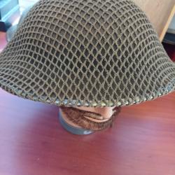 Coque de casque anglais Mark V avec son filet de casque