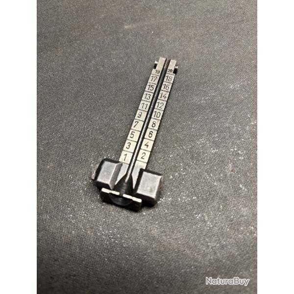 hausse Mauser 98K avec Wa