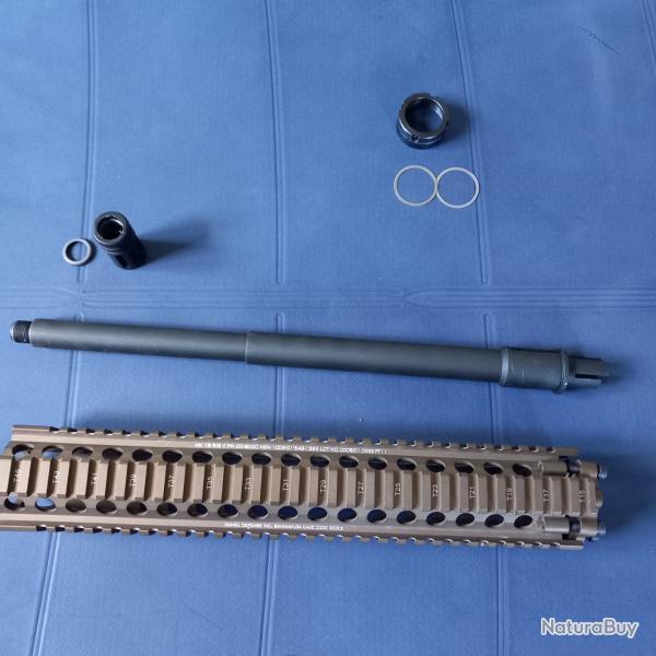 Garde main daniel defense+ canon externe