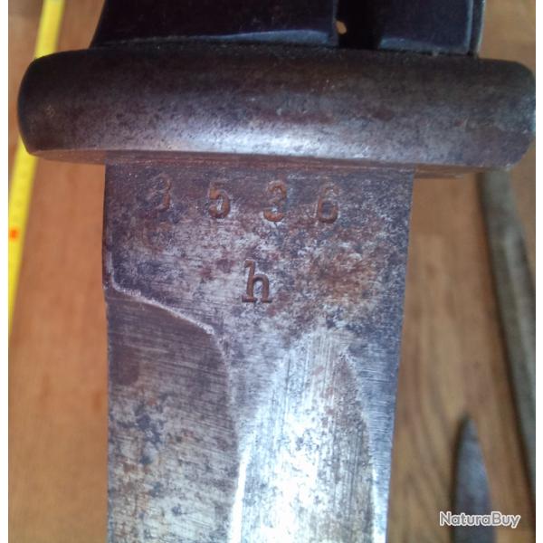 Baionnette Mauser pour 98K ww2