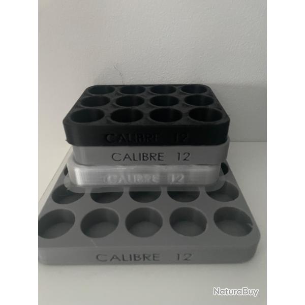 Lot de plateau de rechargement pour calibre 12
